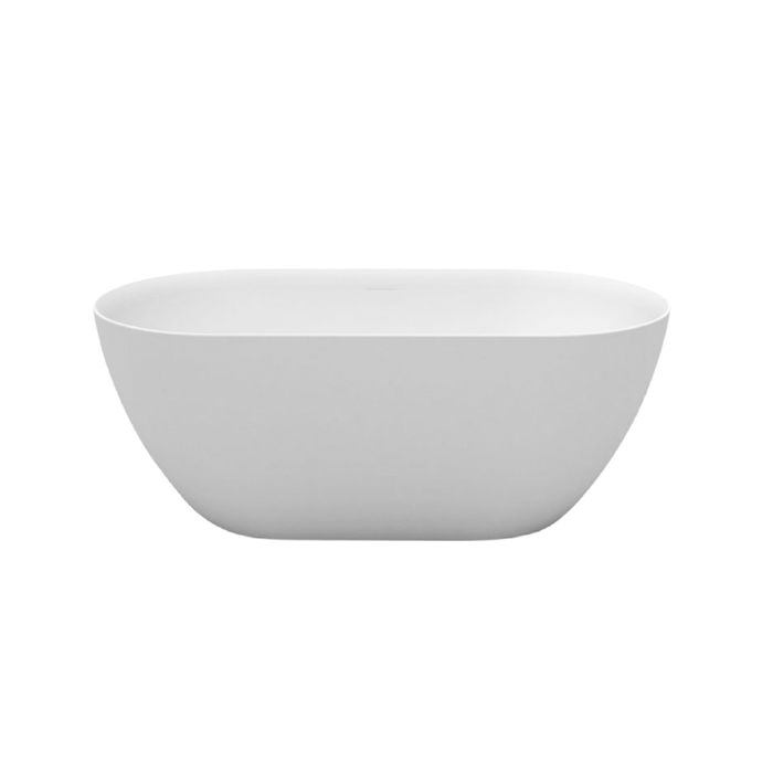 Arese 1600 Freestanding Bath White with Overflow - GlazeX Bathware + Glazing