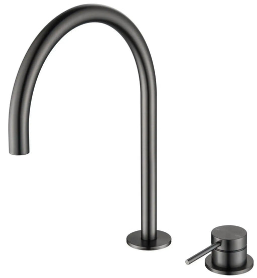 Mica Gooseneck Hob Sink/Basin Mixer Set - GlazeX Bathware + Glazing