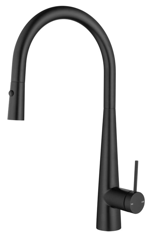 Mica Pull-Out Cone Sink Mixer - GlazeX Bathware + Glazing