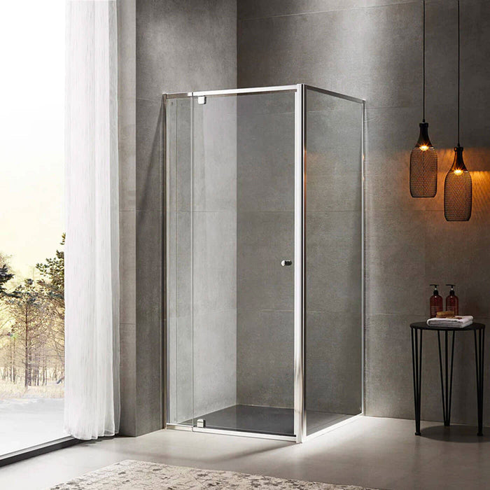 900x900x1950 FRAMED Shower Screen - INSTALLED