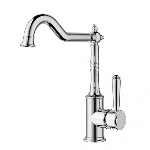 Clasico Sink Mixer Curve - Standard Handle - GlazeX Bathware + Glazing