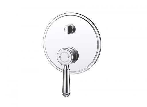 Clasico Shower Mixer with Diverter - Trim Kit - Standard Handle - GlazeX Bathware + Glazing