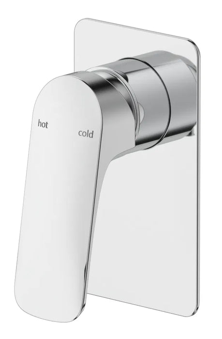 Kaza Shower Mixer - Square Plate - GlazeX Bathware + Glazing