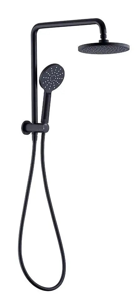 Mica Half-Rail Shower - GlazeX Bathware + Glazing