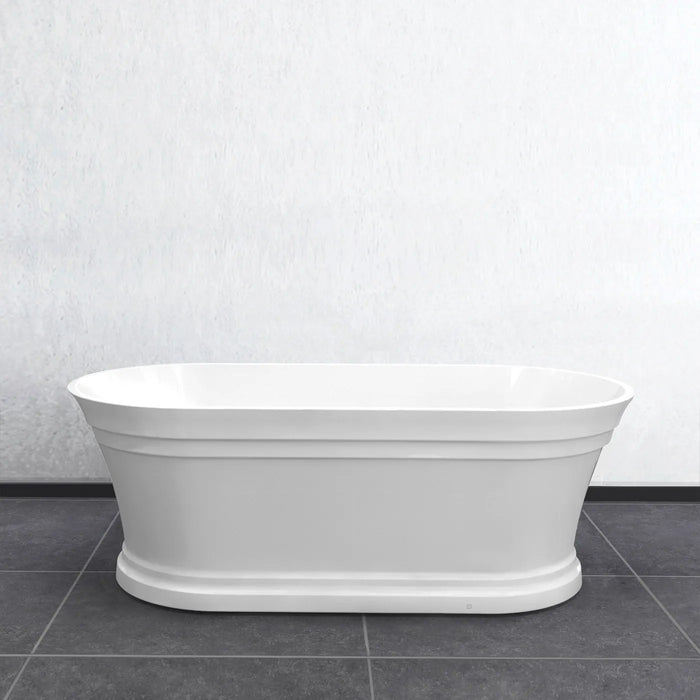 Hampton Freestanding Bath - 1500x750x560mm - GlazeX Bathware + Glazing