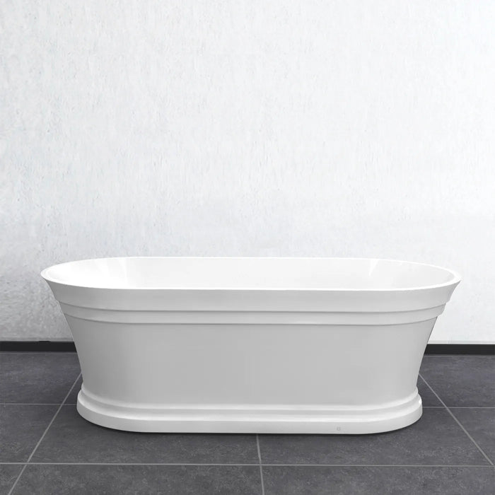 Hampton Freestanding Bath - 1700x750x560mm - GlazeX Bathware + Glazing