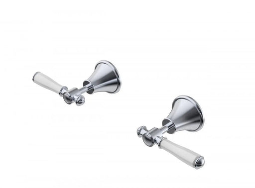 Clasico Wall-Top Assemblies - Ceramic Handle - GlazeX Bathware + Glazing