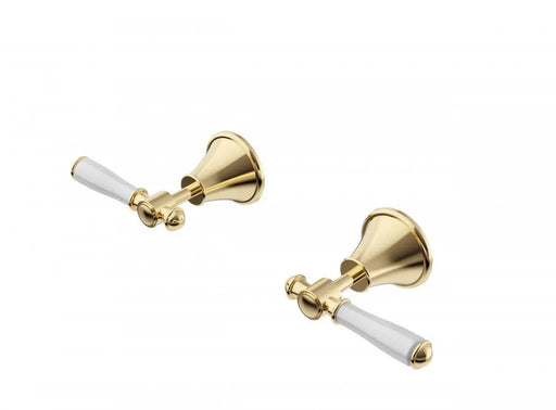 Clasico Wall-Top Assemblies - Ceramic Handle - GlazeX Bathware + Glazing
