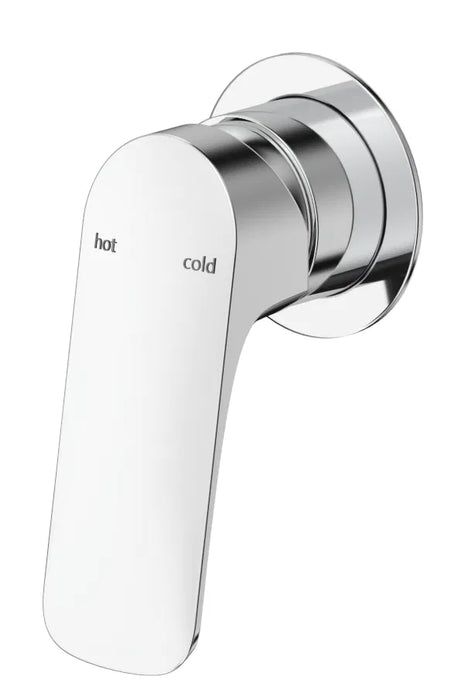 Kaza Shower Mixer - Round Plate - GlazeX Bathware + Glazing