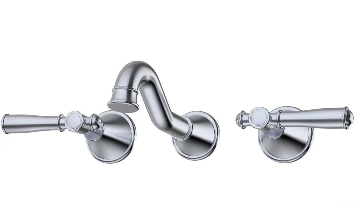 Clasico Wall Basin/Bath Set - Standard Handle - GlazeX Bathware + Glazing