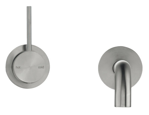 Mica Wall-Spout Combo – 2P – Reverse – TRIM KIT ONLY - GlazeX Bathware + Glazing
