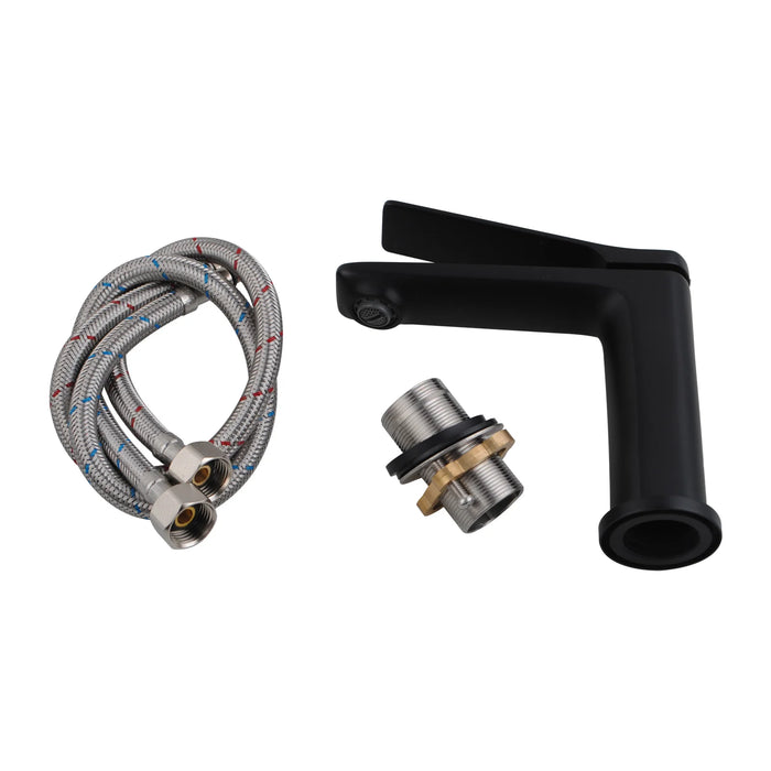 RUSHY Short Basin Mixer Black