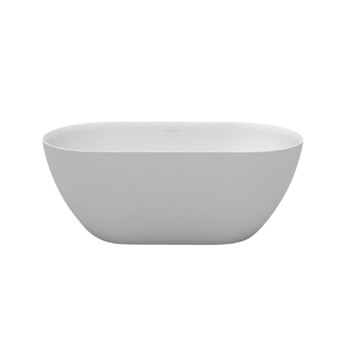 Arese 1600 Freestanding Bath White with Overflow