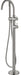 Mica Fluted Freestanding Bath Mixer with Hand Shower - GlazeX Bathware + Glazing