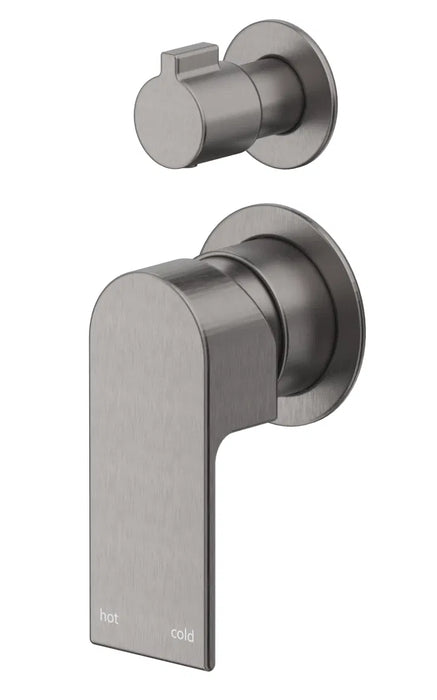 Eleniko Shower Mixer Diverter – 2P – TRIM KIT ONLY - GlazeX Bathware + Glazing