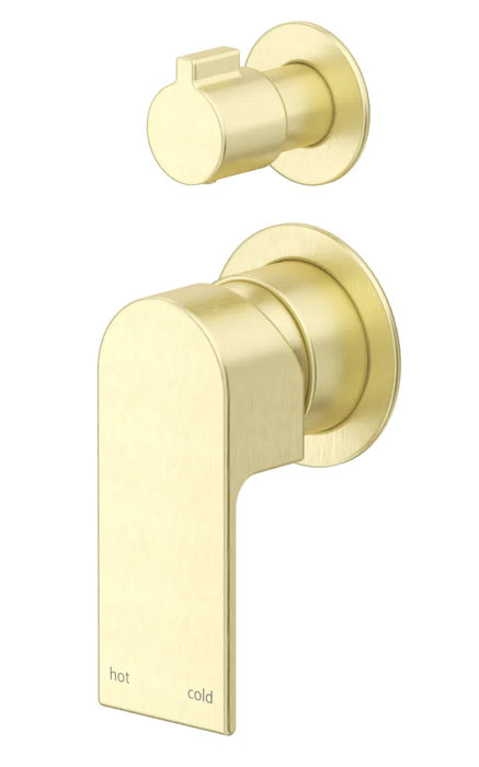 Eleniko Shower Mixer Diverter – 2P – TRIM KIT ONLY - GlazeX Bathware + Glazing