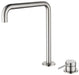 Mica Soft-Square Hob Sink/Basin Mixer Set - GlazeX Bathware + Glazing