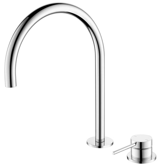 Mica Gooseneck Hob Sink/Basin Mixer Set - GlazeX Bathware + Glazing