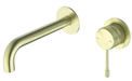 Mica Fluted Wall-Spout Combo - GlazeX Bathware + Glazing