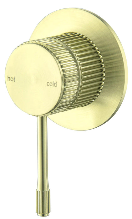 Mica Fluted Shower Mixer - GlazeX Bathware + Glazing