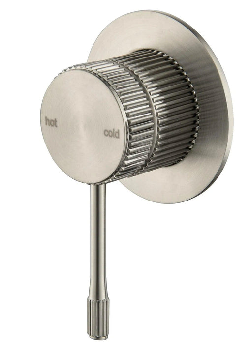 Mica Fluted Shower Mixer - GlazeX Bathware + Glazing