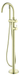 Mica Fluted Freestanding Bath Mixer with Hand Shower - GlazeX Bathware + Glazing