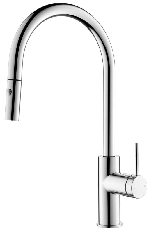 Mica Pull-Out Sink Mixer - GlazeX Bathware + Glazing