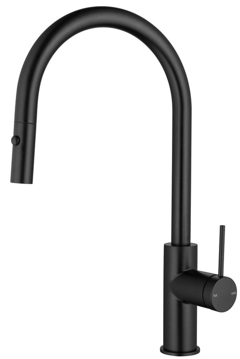 Mica Pull-Out Sink Mixer - GlazeX Bathware + Glazing
