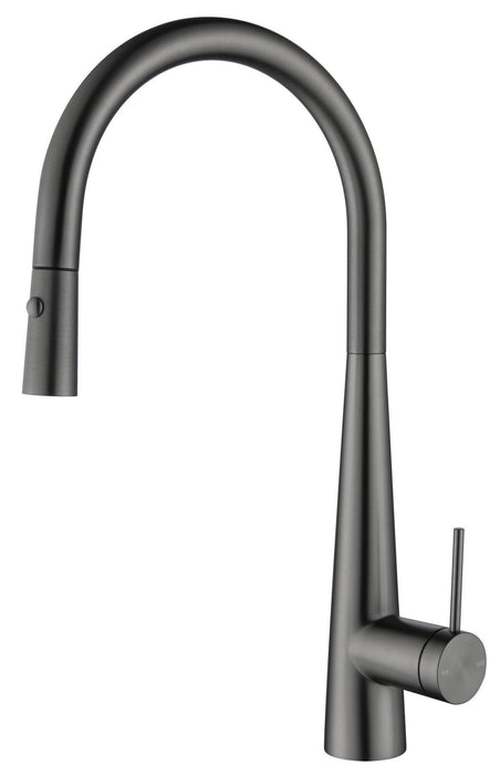 Mica Pull-Out Cone Sink Mixer - GlazeX Bathware + Glazing