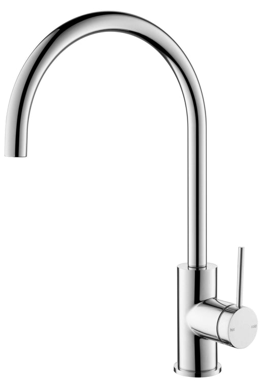 Mica Gooseneck Sink Mixer - GlazeX Bathware + Glazing