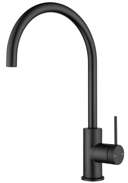 Mica Gooseneck Sink Mixer - GlazeX Bathware + Glazing