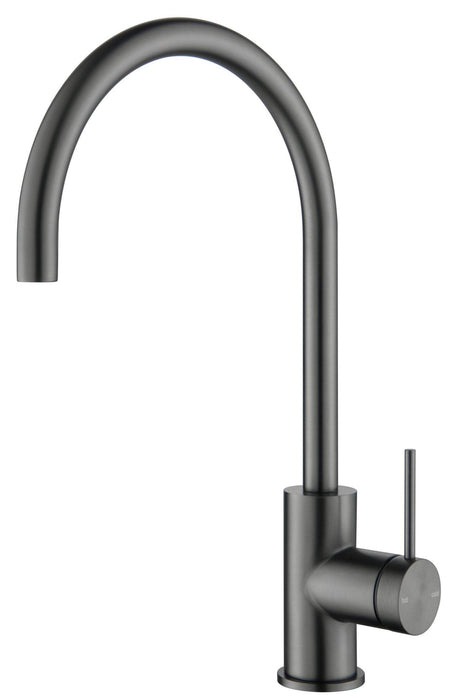 Mica Gooseneck Sink Mixer - GlazeX Bathware + Glazing