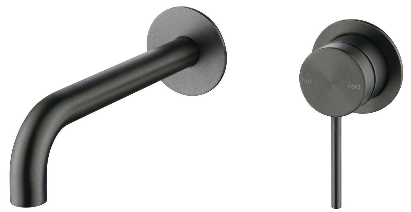 Mica Wall-Spout Combo – Curved Spout – 2P – TRIM KIT ONLY - GlazeX Bathware + Glazing