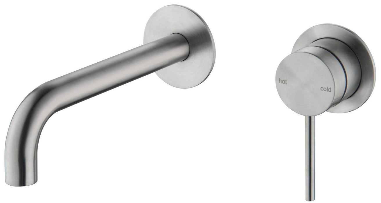Mica Wall-Spout Combo – Curved Spout – 2P – TRIM KIT ONLY - GlazeX Bathware + Glazing