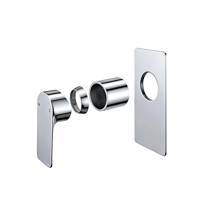 VOG Solid Brass Chrome Shower/Bath Wall Mixer