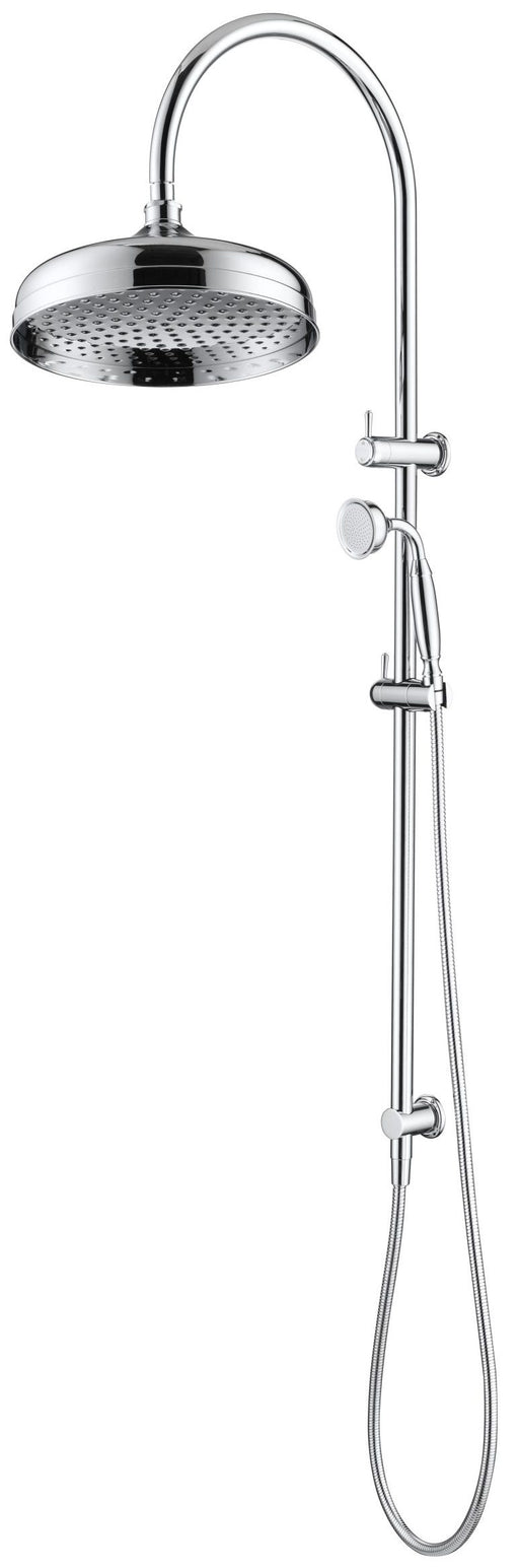 Mica Heritage Dual Shower Rail - GlazeX Bathware + Glazing