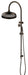 Mica Heritage Dual Shower Rail - GlazeX Bathware + Glazing