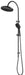 Mica Fluted Gooseneck Shower Rail - GlazeX Bathware + Glazing