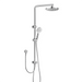 Mica Dual Shower Rail – RetroFit - GlazeX Bathware + Glazing