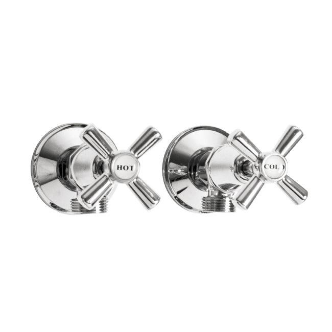 EASY CLEAN Washing Machine Cocks Pair