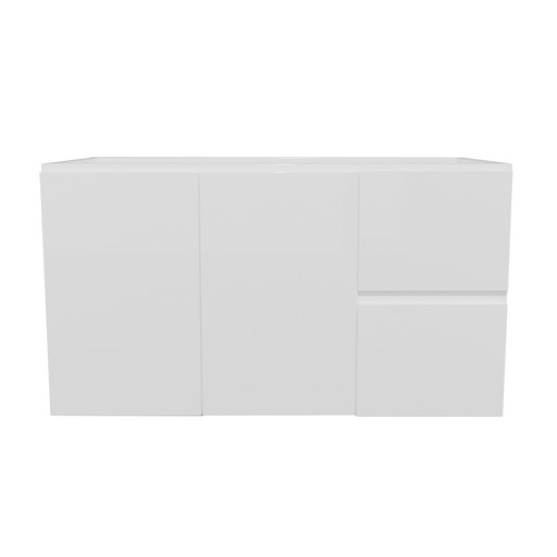 Hannah 900mm Wall Hung Vanity - GlazeX Bathware + Glazing
