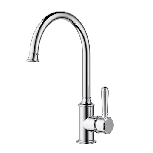 Clasico Sink Mixer Gooseneck - Standard Handle - GlazeX Bathware + Glazing