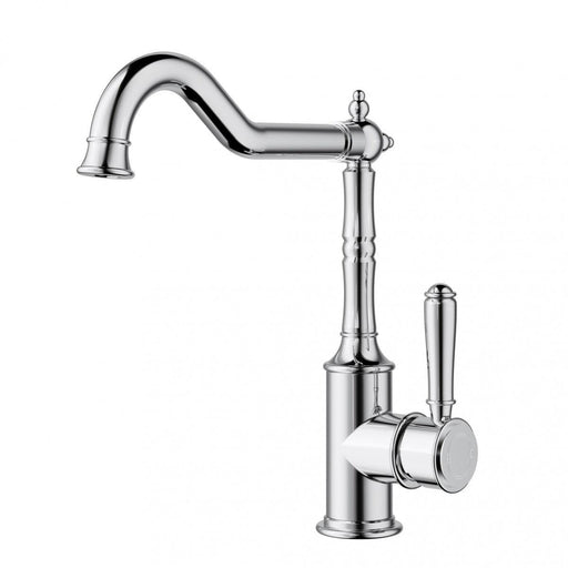 Clasico Sink Mixer Curve - Standard Handle - GlazeX Bathware + Glazing