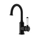 Clasico Basin Mixer Gooseneck - Ceramic Handle - GlazeX Bathware + Glazing