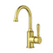 Clasico Basin Mixer Gooseneck - Standard Handle - GlazeX Bathware + Glazing