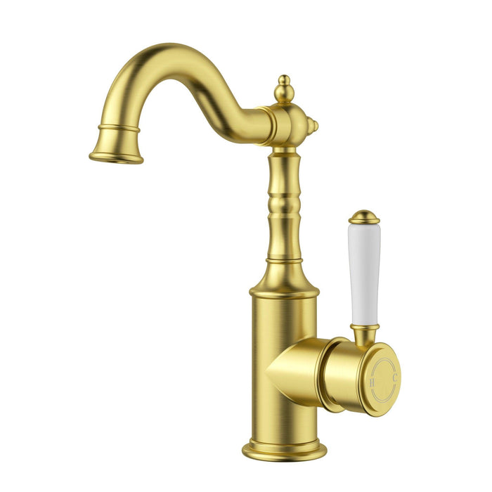 Clasico Basin Mixer - Ceramic Handle - GlazeX Bathware + Glazing