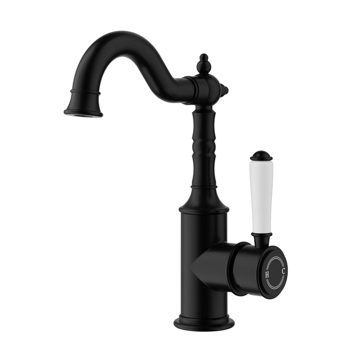 Clasico Basin Mixer - Ceramic Handle - GlazeX Bathware + Glazing