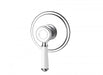 Clasico Shower Mixer - Trim Kit - Ceramic Handle - GlazeX Bathware + Glazing