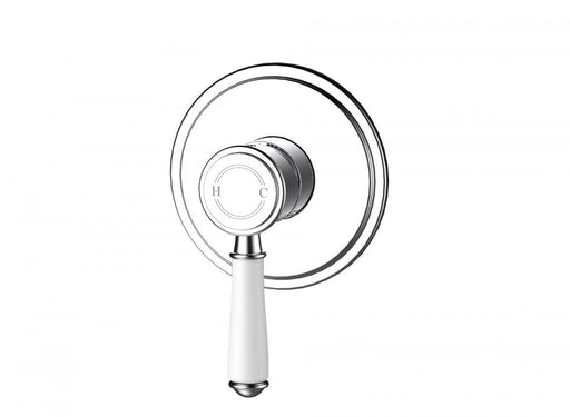 Clasico Shower Mixer - Trim Kit - Ceramic Handle - GlazeX Bathware + Glazing