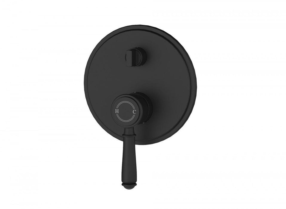 Clasico Shower Mixer with Diverter - Trim Kit - Standard Handle - GlazeX Bathware + Glazing